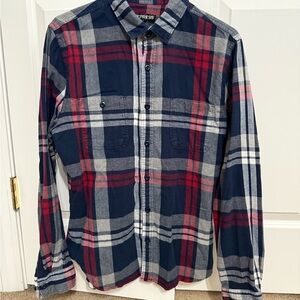 Express Red and Blue Flannel